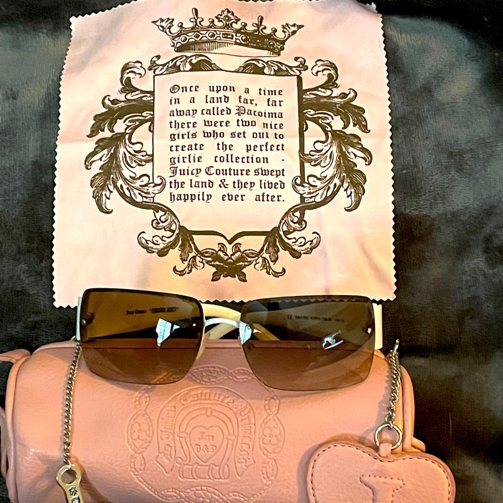 JUICY COUTURE ,  white and “bling”